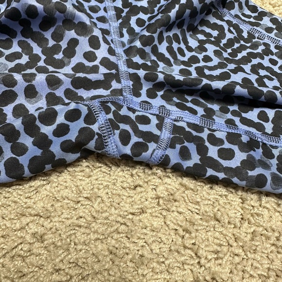 Lululemon Pace Rival Crop Ace Spot Lullaby Black - Picture 4 of 6